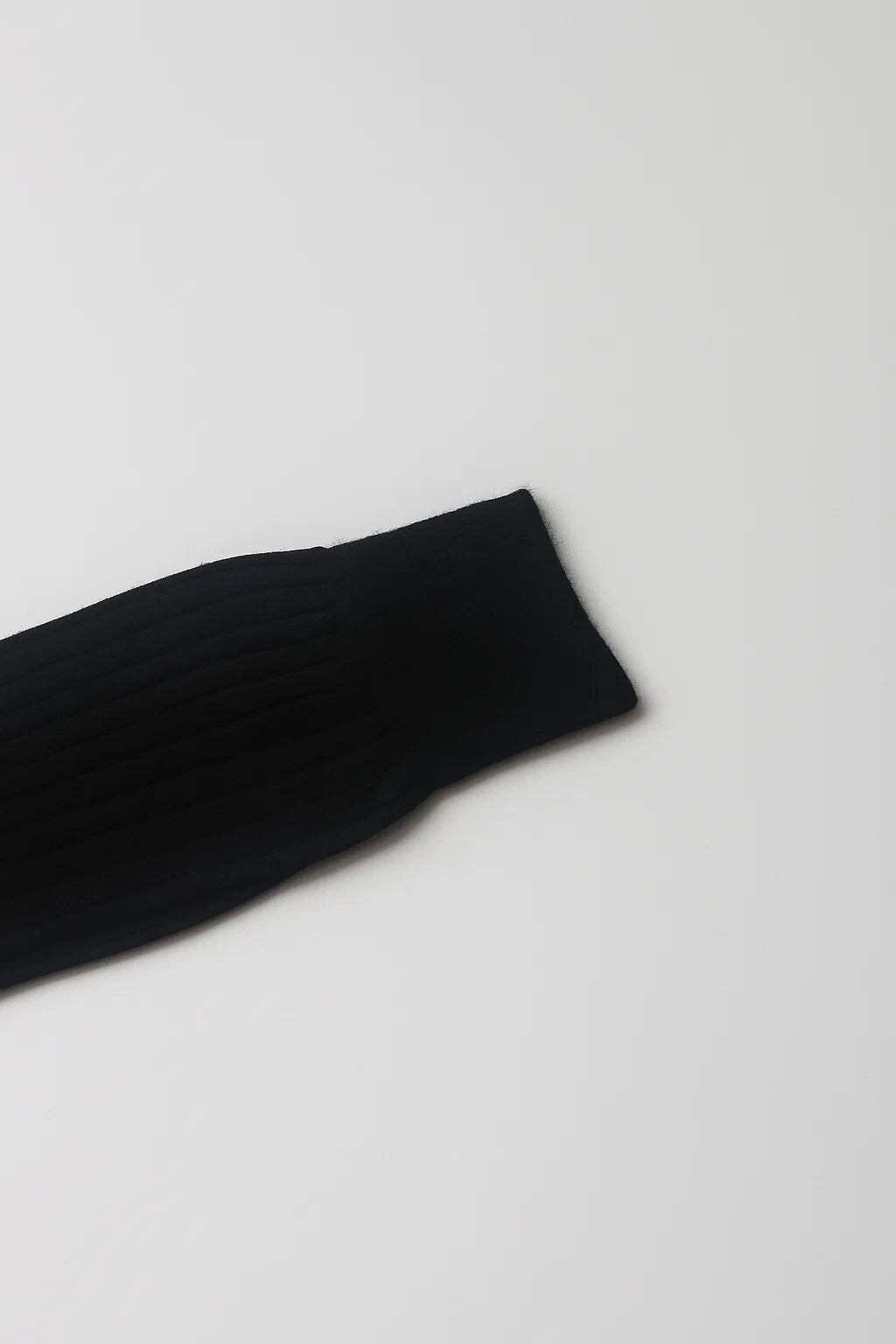 British Merino Wool Dress Socks in Black on a background